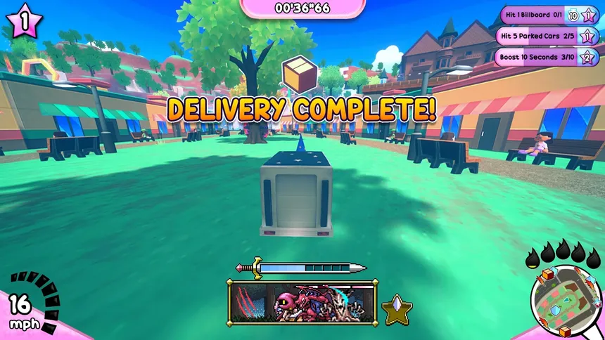 Скриншот 5 к игре Truck-kun is Supporting Me from Another World?!