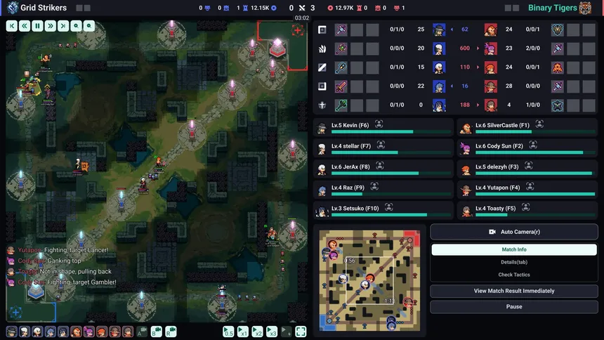 Скриншот 1 к игре Teamfight Manager 2