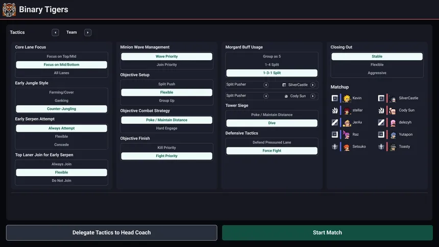 Скриншот 7 к игре Teamfight Manager 2