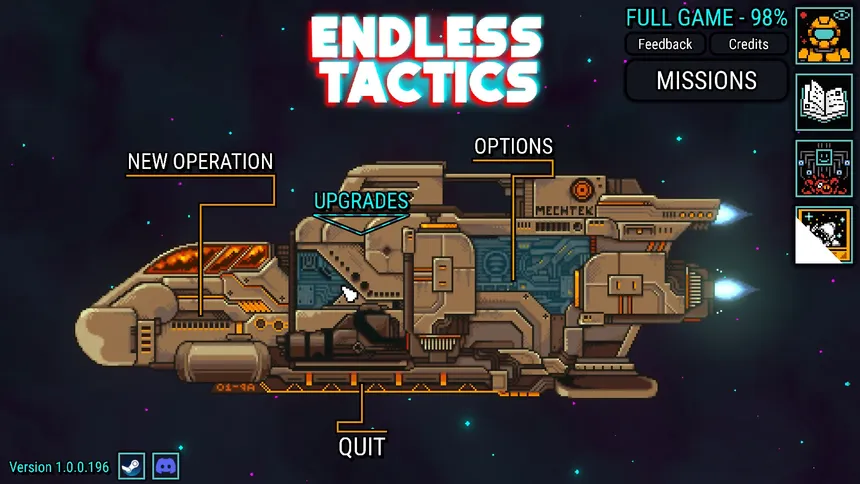 Скриншот 1 к игре Endless Tactics