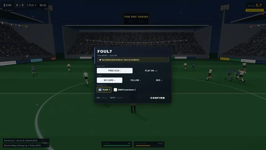 Скриншот 5 к игре THE REF - Football Referee Simulator
