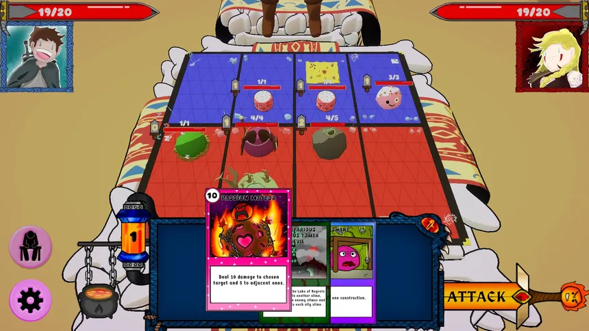 Скриншот 2 к игре Gelecard: Guerreiros Gelatinosos