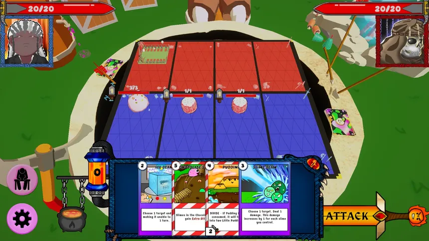Скриншот 5 к игре Gelecard: Guerreiros Gelatinosos