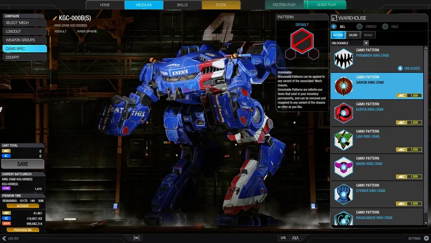 Скриншот 10 к игре MechWarrior Online Legends