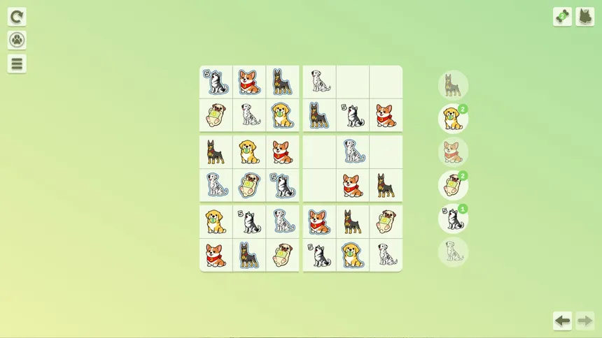 Скриншот 3 к игре Dog-o-Doku