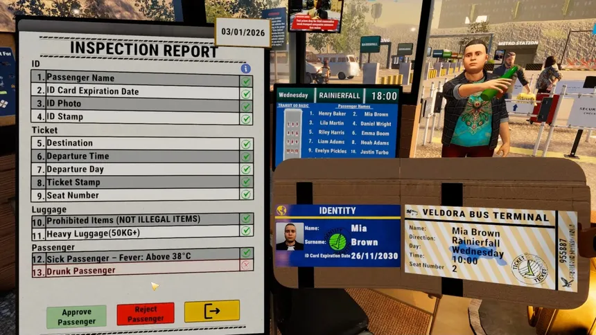 Скриншот 2 к игре Bus Terminal Simulator: Prologue