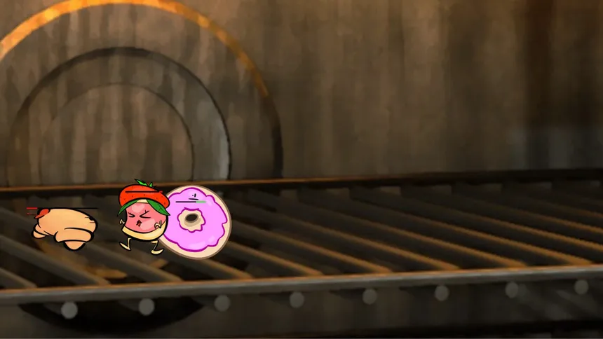 Скриншот 3 к игре Cinnaboi Baked Brawl