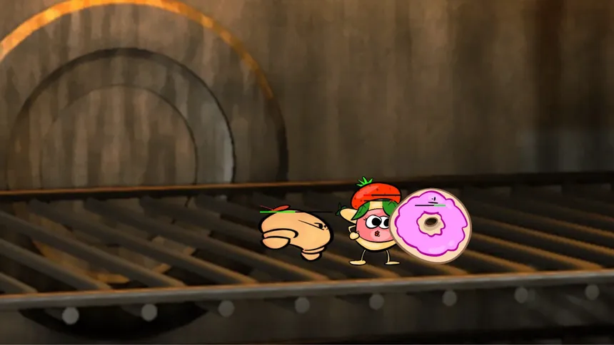 Скриншот 4 к игре Cinnaboi Baked Brawl