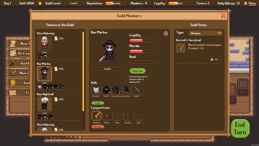 Скриншот 2 к игре Thieves Guild Master