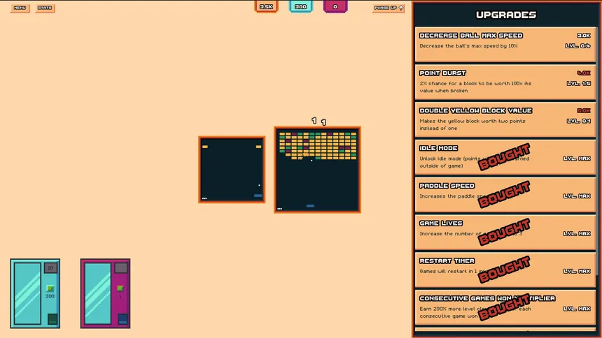 Скриншот 4 к игре Idle Block Breaker