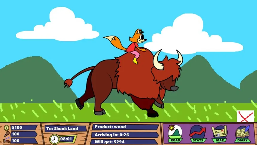 Скриншот 1 к игре Idle Caravan