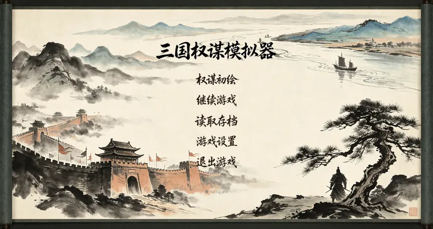 Скриншот 1 к игре 三国权谋模拟器