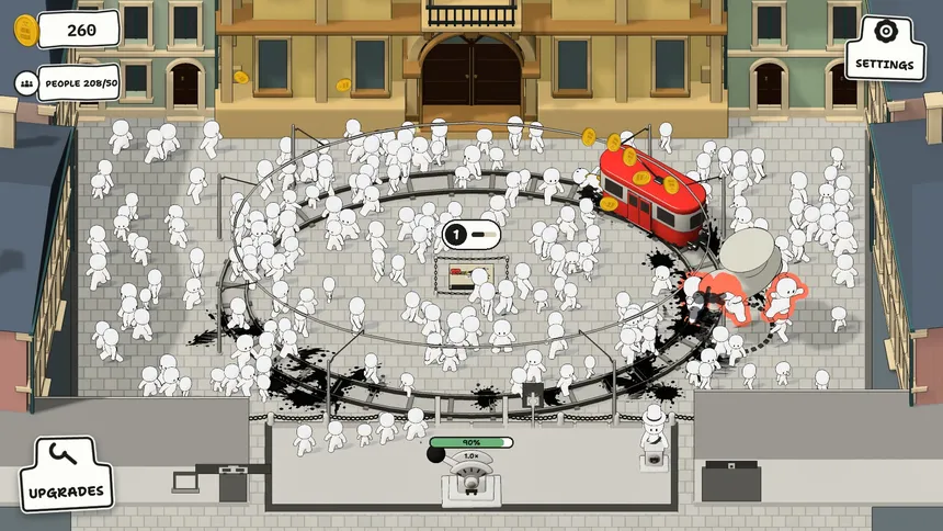 Скриншот 1 к игре Not a Trolley Problem!