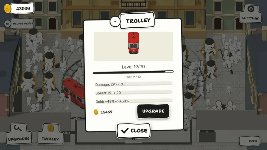 Скриншот 6 к игре Not a Trolley Problem!