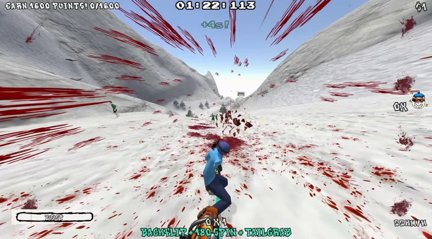 Скриншот 1 к игре Radical Zomboarding