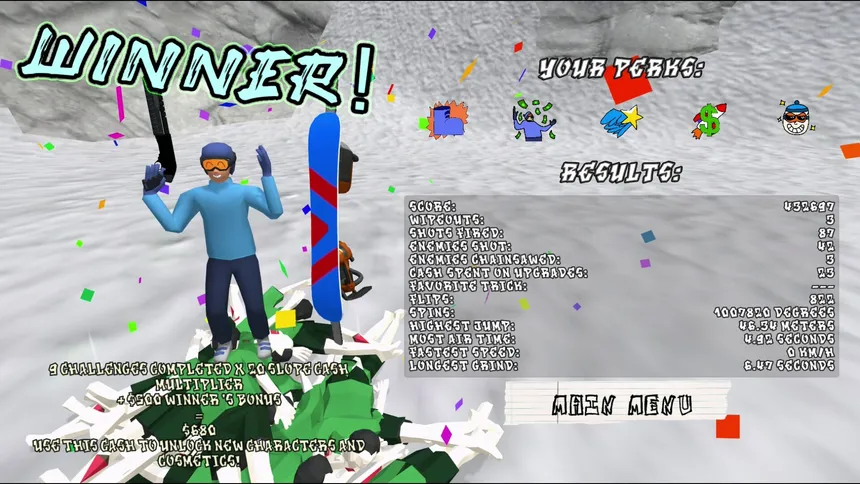 Скриншот 7 к игре Radical Zomboarding