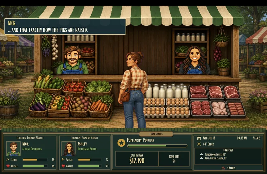 Скриншот 5 к игре Riggin Farm: Raw Land to Riches