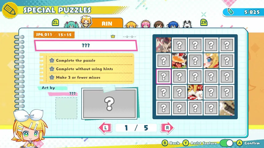 Скриншот 2 к игре Hatsune Miku Logic Paint S+