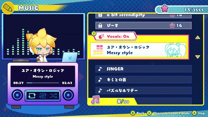 Скриншот 3 к игре Hatsune Miku Logic Paint S+