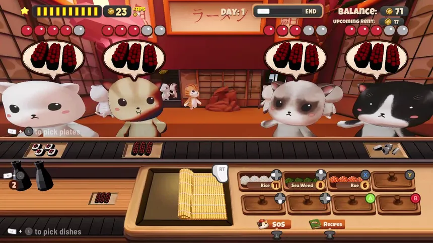 Скриншот 7 к игре Cats and Sushi