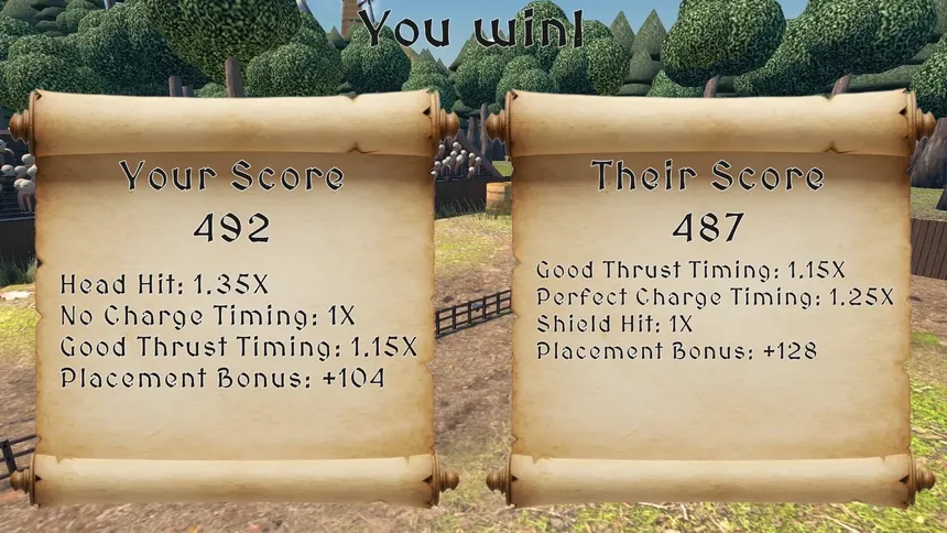 Скриншот 4 к игре Jousting Around