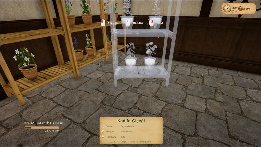 Скриншот 6 к игре Maria IV: A Cozy Botanical Sim
