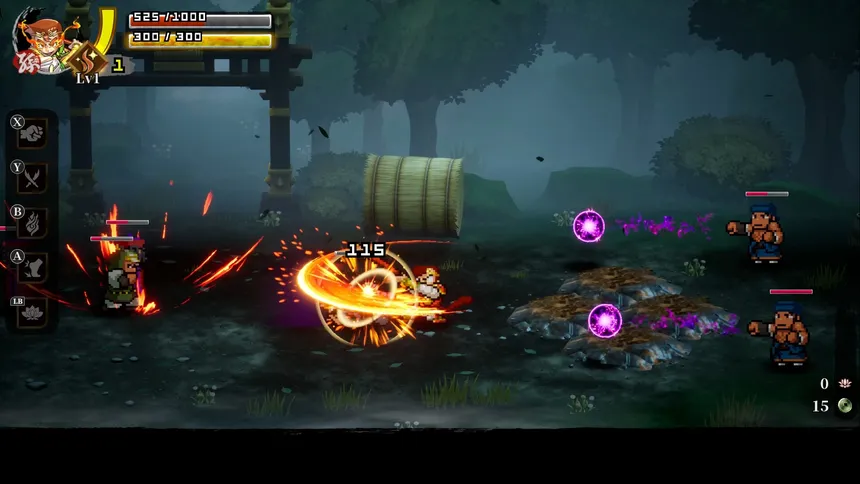 Скриншот 3 к игре River City Saga: Journey to the West