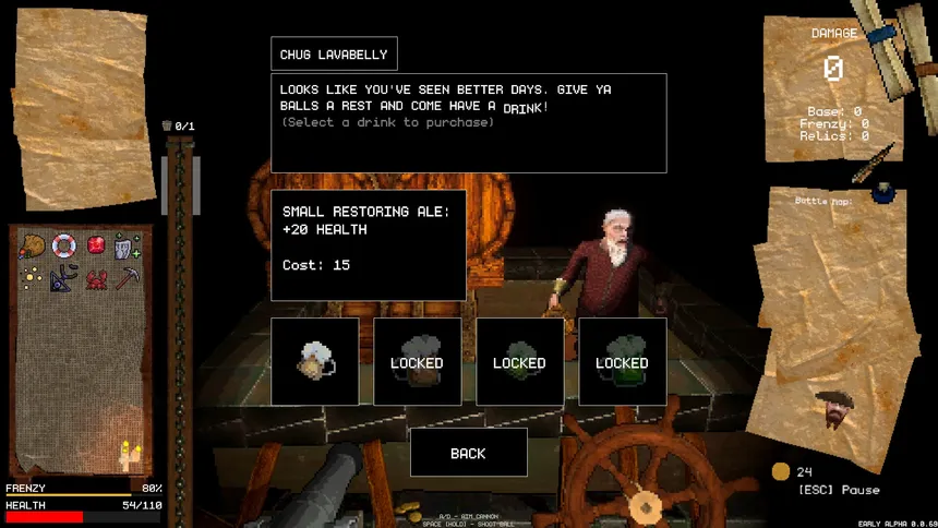 Скриншот 6 к игре DWARRF: A Pinball Roguelike