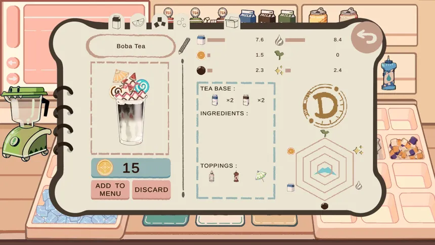 Скриншот 3 к игре Paw's Boba Shop