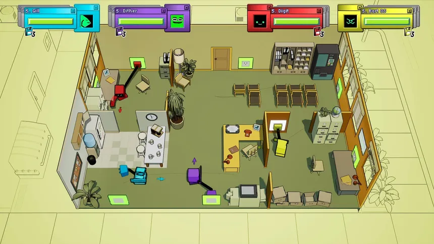 Скриншот 1 к игре Ctrl+Alt+Destroy