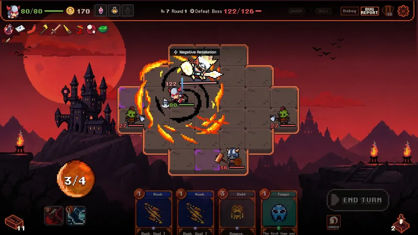 Скриншот 2 к игре Tactical Dungeon Slayers