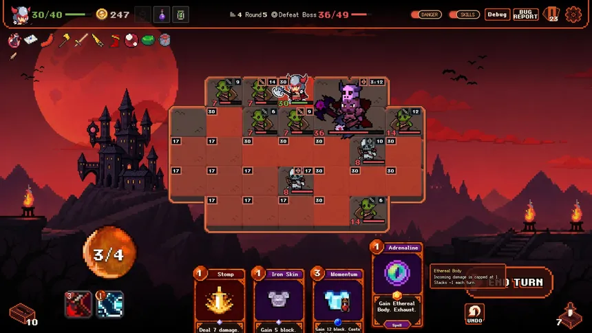 Скриншот 6 к игре Tactical Dungeon Slayers