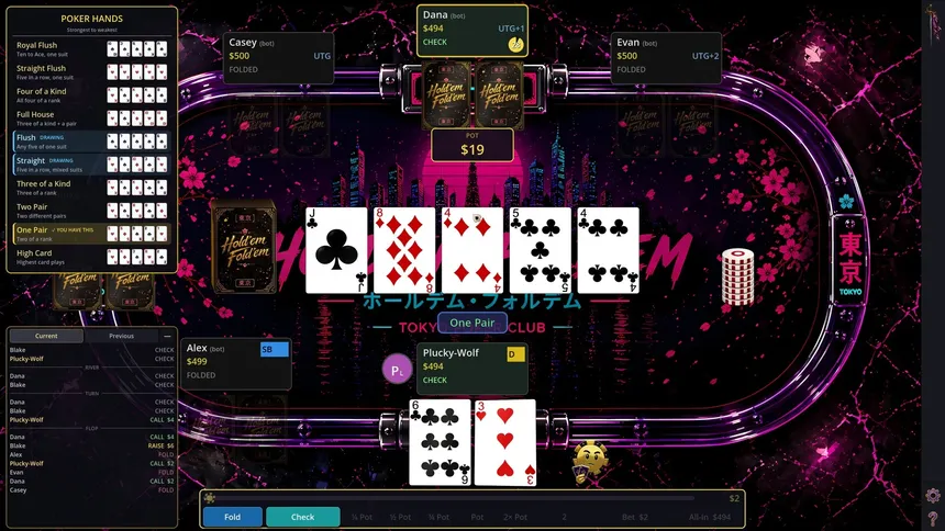 Скриншот 1 к игре Hold'em Fold'em Poker