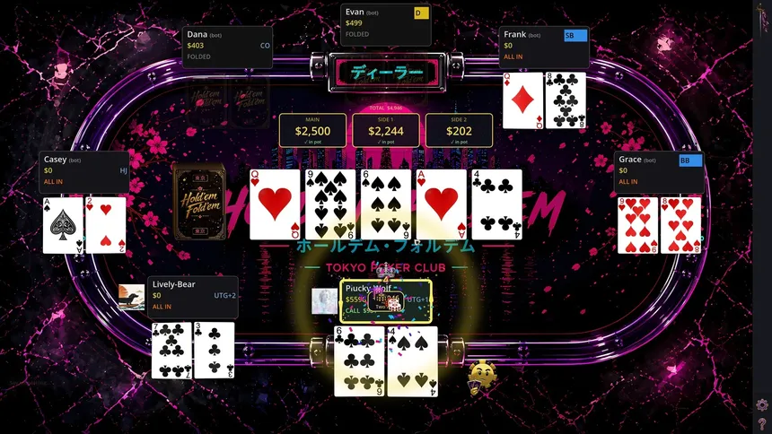 Скриншот 3 к игре Hold'em Fold'em Poker