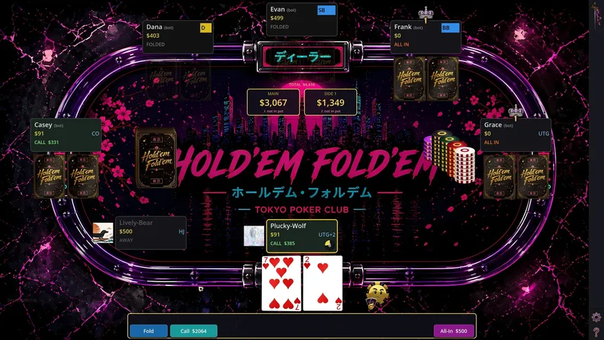 Скриншот 5 к игре Hold'em Fold'em Poker