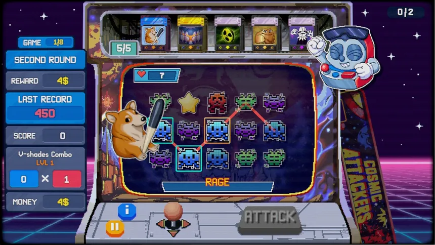 Скриншот 2 к игре Arcadence: The Nostalgic Roguelike