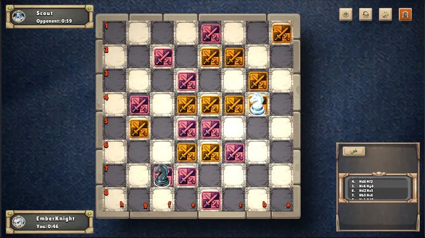 Скриншот 5 к игре Knight Paths