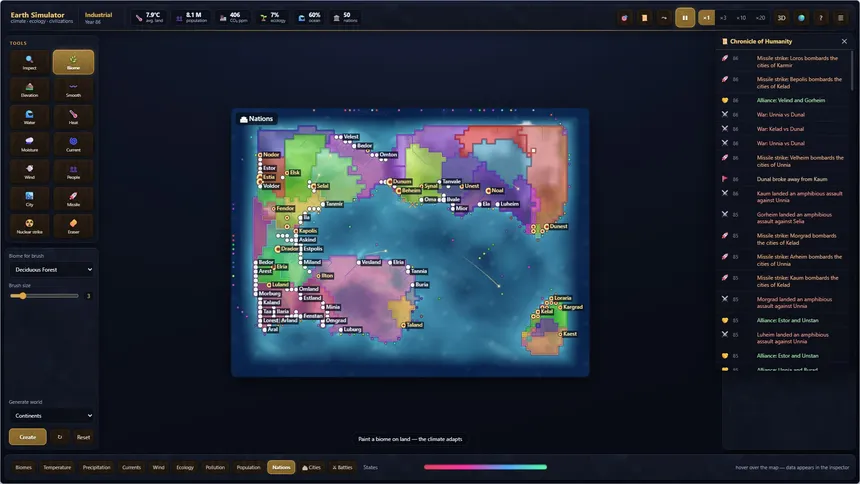 Скриншот 2 к игре Earth Simulator