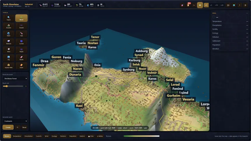 Скриншот 5 к игре Earth Simulator