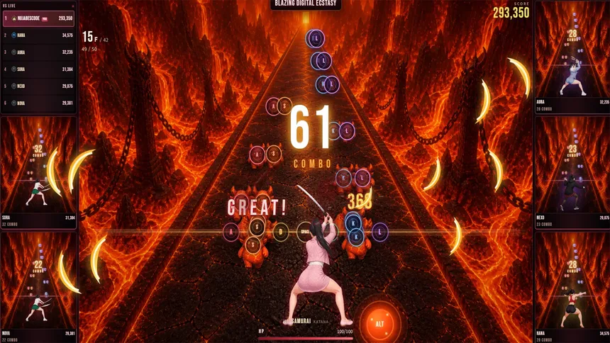 Скриншот 3 к игре ASURA BEAT