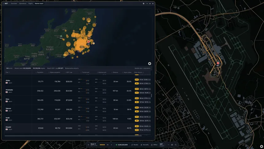 Скриншот 3 к игре Flightline: Airline Sim