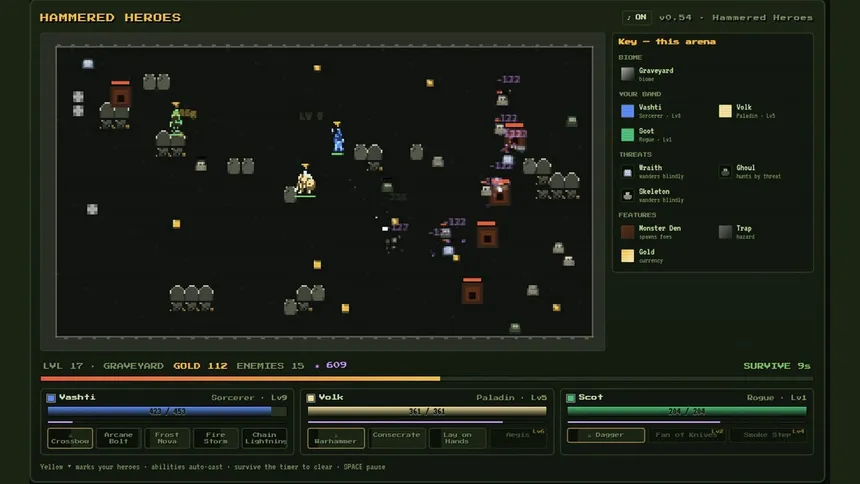 Скриншот 2 к игре Hammered Heroes