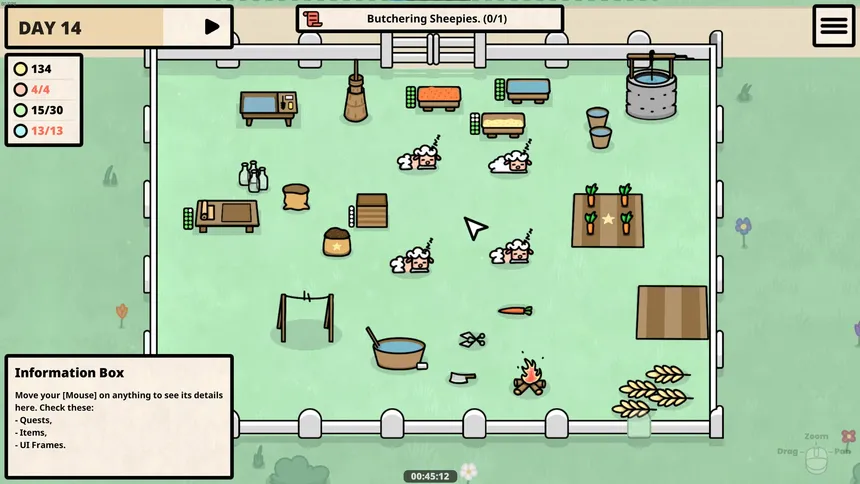 Скриншот 1 к игре Happy Sheepies