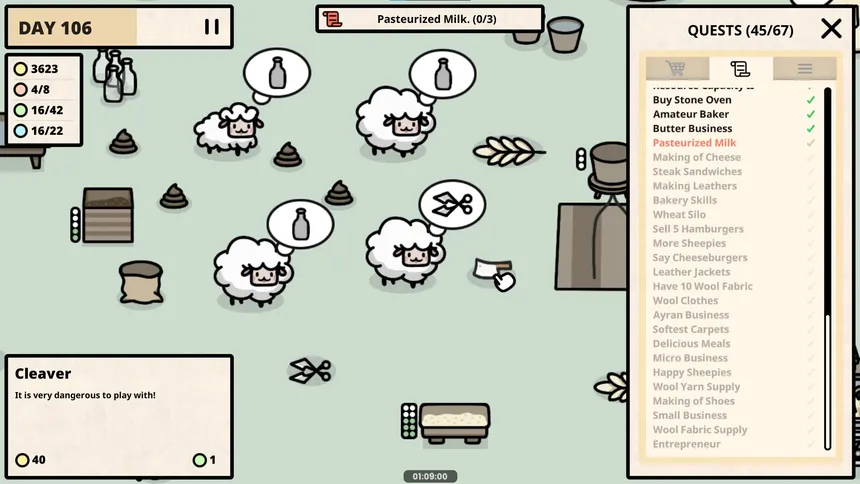 Скриншот 4 к игре Happy Sheepies