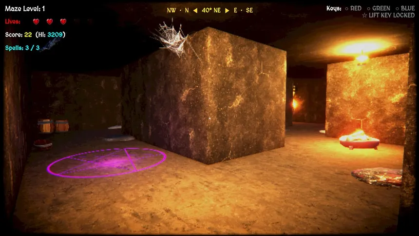 Скриншот 2 к игре Embermaze: Descent