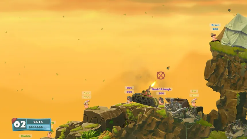Скриншот 3 к игре Worms W.M.D