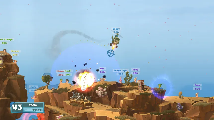 Скриншот 4 к игре Worms W.M.D