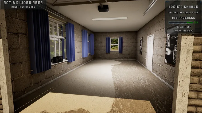 Скриншот 1 к игре Concrete Polishing Simulator