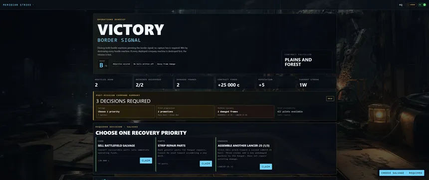 Скриншот 8 к игре Meridian Strike