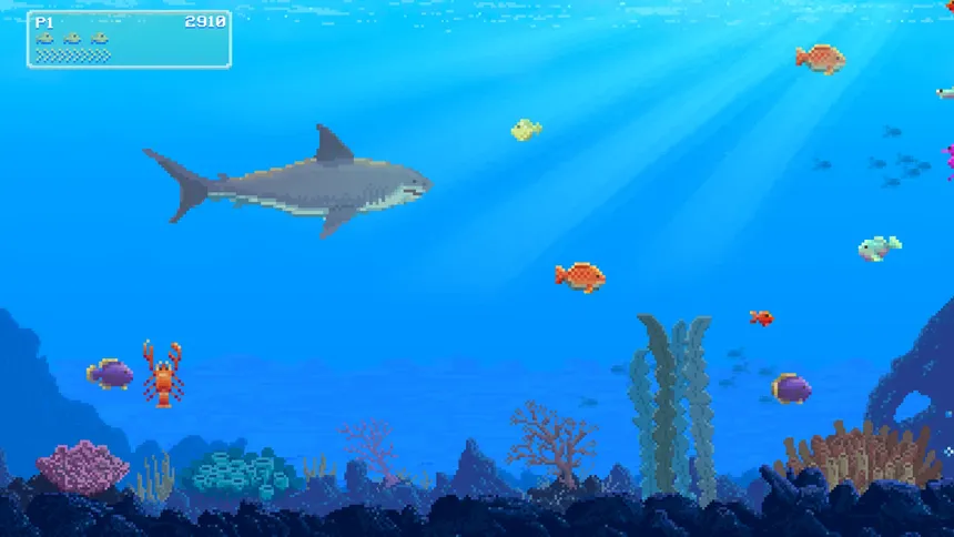 Скриншот 1 к игре Watch Out: Shark!